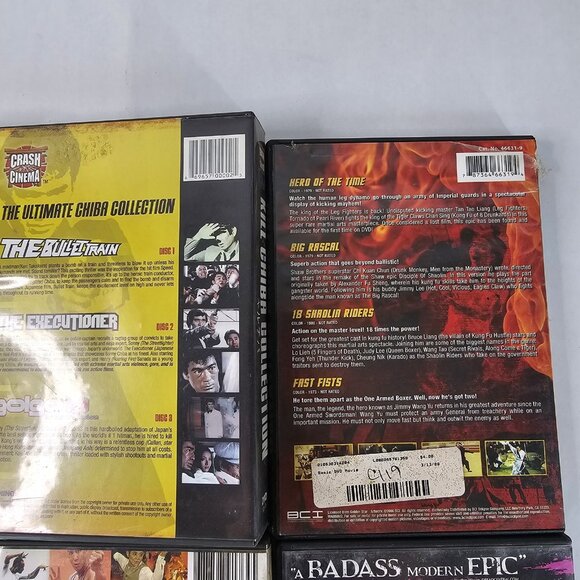 Kung Fu Action DVD Lot Jet Li Sonny Chiba Bruce Lee Gordon Liu 10 Movie Set - Picture 8 of 10